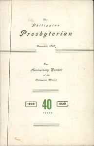 The Philippine Presbyterian, vol