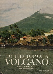 To the top of a volcano, 1998-05