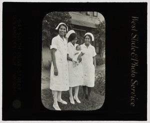 Nurses, Mission Hospital, Dumaguete, Philippines, 1929