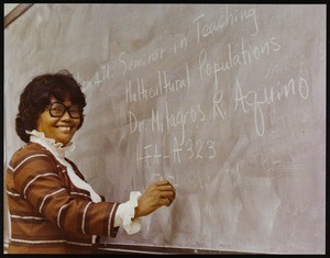 Leading Filipino Americans of the greater Los Angeles area, Milagros Romaquin Aquino, circa 1978