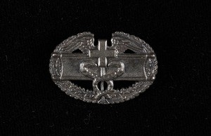 Combat medical badge and envelope