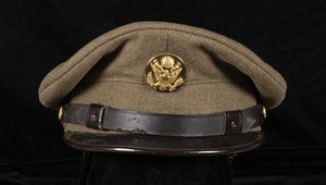 Sugiyama, peaked cap