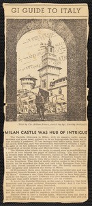 "GI guide to Italy, clipping