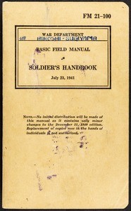 War Department, Basic Field Manual Soldier's Handbook, 1941-07-23