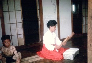 Ironing, South Korea, 1955-1967