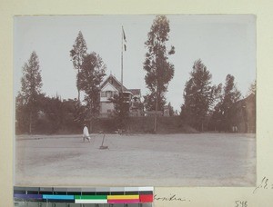 French government residence in Ambositra, Madagascar, 1901