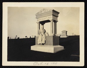 Monument to Mary S. Ertl, M.D., photograph, 1911-10-15