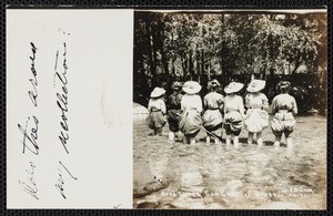 Camp Rincon, photographic postcard, circa 1910