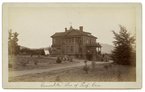 "Carmelita," residence of Professor Carr