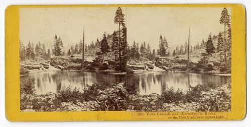 Yuba Cascade and Hieroglyphic Rocks, on the Yuba River, near Crystal Lake