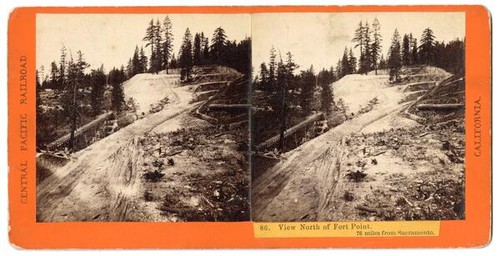 View North of Fort Point, 76 miles from Sacramento