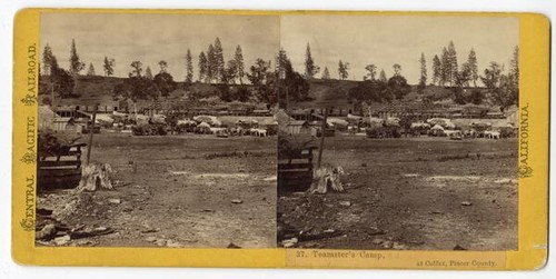 Teamster's Camp, at Colfax, Placer County