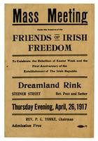 Mass Meeting Under the Auspices of the Friends of Irish Freedom