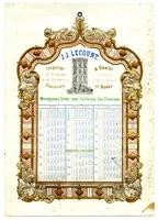 J.J. Lecount, importer of foreign and domestic stationery, and dealer in every description of books. Montgomery Street, near California, San Francisco