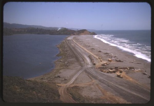 New road south of Lookout Point