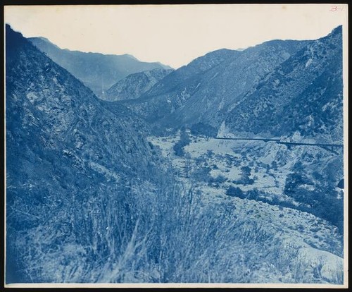 Panorama, Santa Ana Canal, San Bernardino, California (Series B, Plate 1)