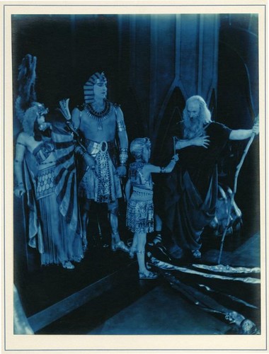 Scene from Cecil B. DeMille's The Ten Commandments