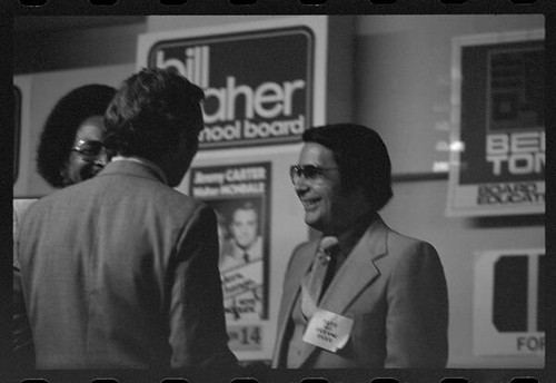 Jimmy Carter Rally, Jim Jones with Rosalynn Carter