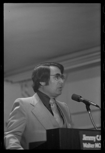 Jimmy Carter Rally, Jim Jones with Rosalynn Carter