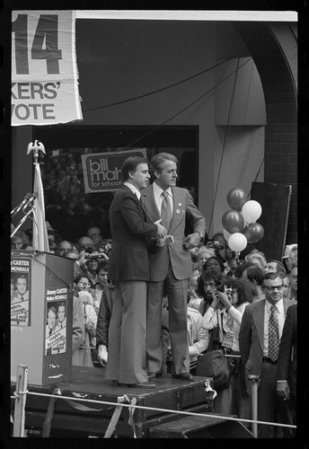 Walter Mondale rally