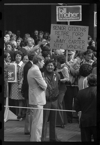 Walter Mondale rally