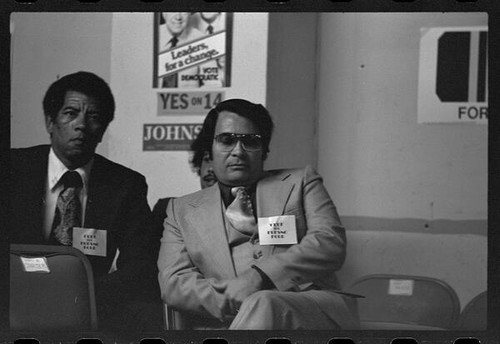 Jimmy Carter Rally, Jim Jones with Rosalynn Carter