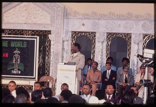 1976 summer trip: Nation of Islam event