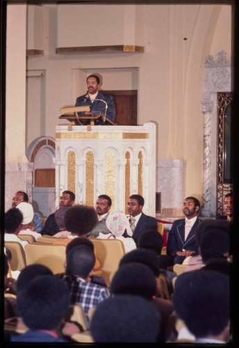 1976 summer trip: Nation of Islam event