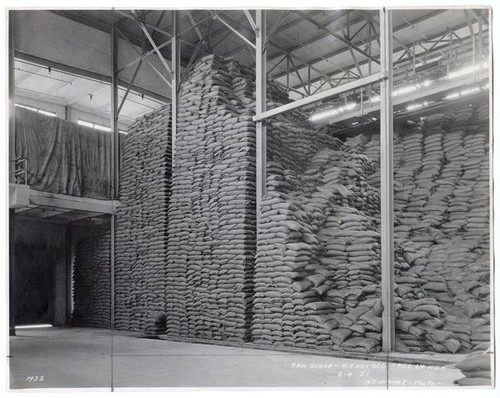 Raw Sugar W.H. No 1 Sec Pile 64 High, May 4 1921