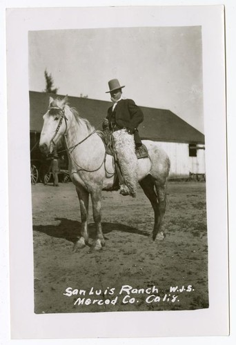 San Luis Ranch. W.J.S. Merced Co. California