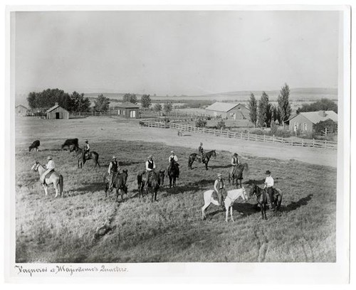 Vaqueros at Marjordomo's Quarters