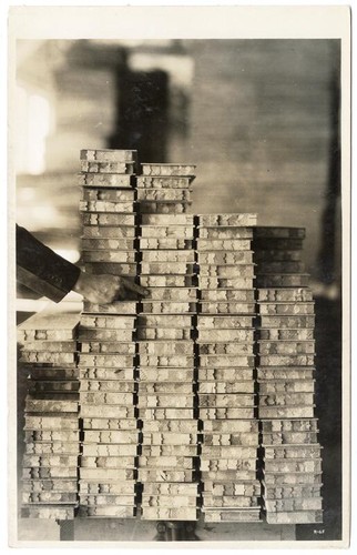 Stacks of lumber, California