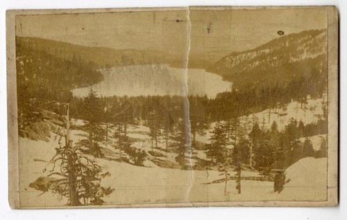 Donner Lake and Eastern Summit, From the Road on the Western Summit