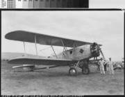 Boeing Air Mail Ship at the Mills Field Municipal Airport, September 16, 1927