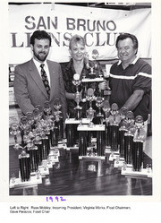 Lions Club Posy Parade Trophies, June 3, 1992