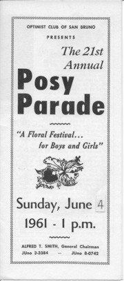 21st Annual Posy Parade, June 4, 1961