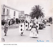 The Mad Hatters Tea Party in the Posy Parade, June 5, 1966