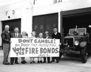 Promoting Fire Bond Measure, 1956