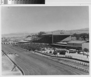 Grandstands at Tanforan Racetrack, ca. 1952