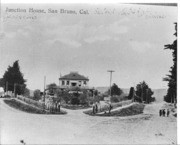 Junction House, Corner of El Camino and San Mateo Ave., late 1800s