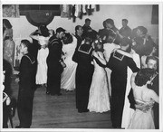 Dance at San Bruno USO, ca. 1942-1946