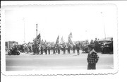 Flag Bearers in Posy Parade, June 1948