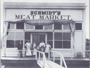 Schmidts Meat Market, c. 1910