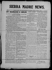 Sierra Madre News 1907-03-01