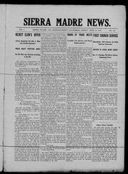 Sierra Madre News 1907-06-14