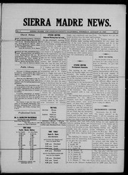 Sierra Madre News 1907-01-31