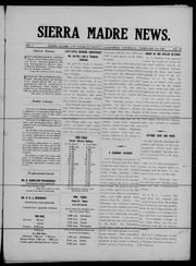 Sierra Madre News 1907-02-14