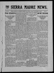 Sierra Madre News 1908-09-18