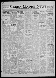 Sierra Madre News 1929-05-10
