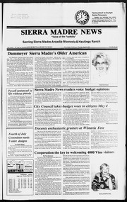 Sierra Madre News 1993-04-01